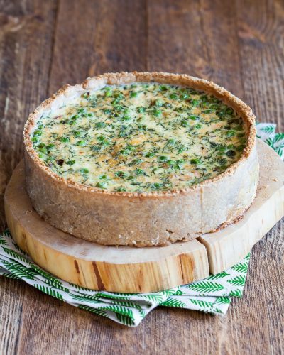 Киш-с-копчёной-форелью-м-зелёным-горошком Kish-s-kopchjonoj-forelju-i-zeljonym-goroshkom