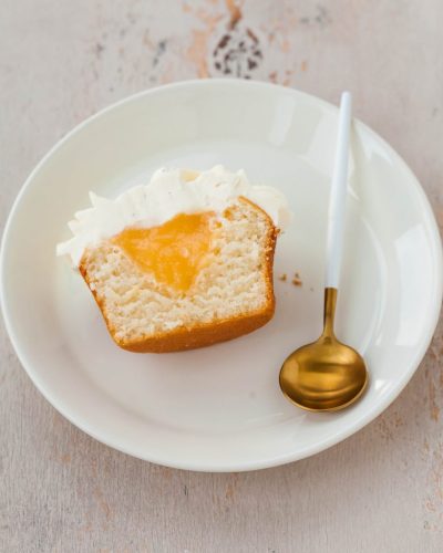 Ванильные капкейки на белках