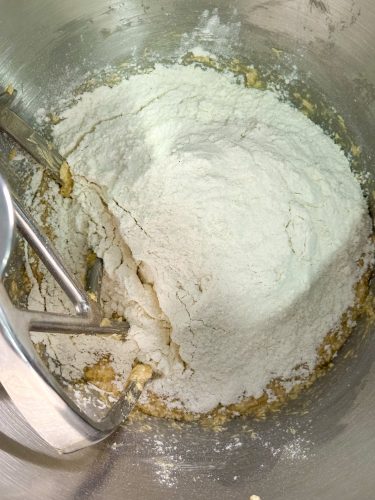 сухая и масляная смеси для печенья